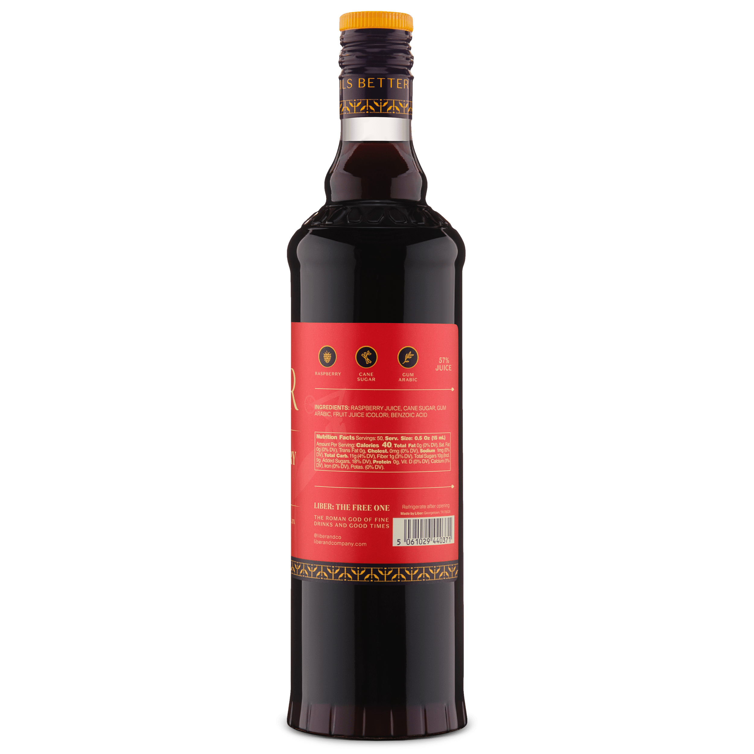 Raspberry Gum Syrup