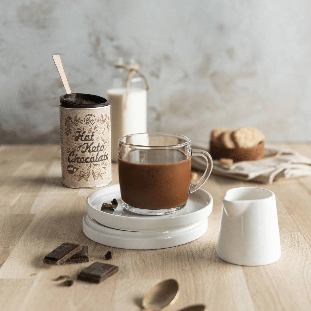 Diet-Food Bio Keto hot chocolate - tube 200g