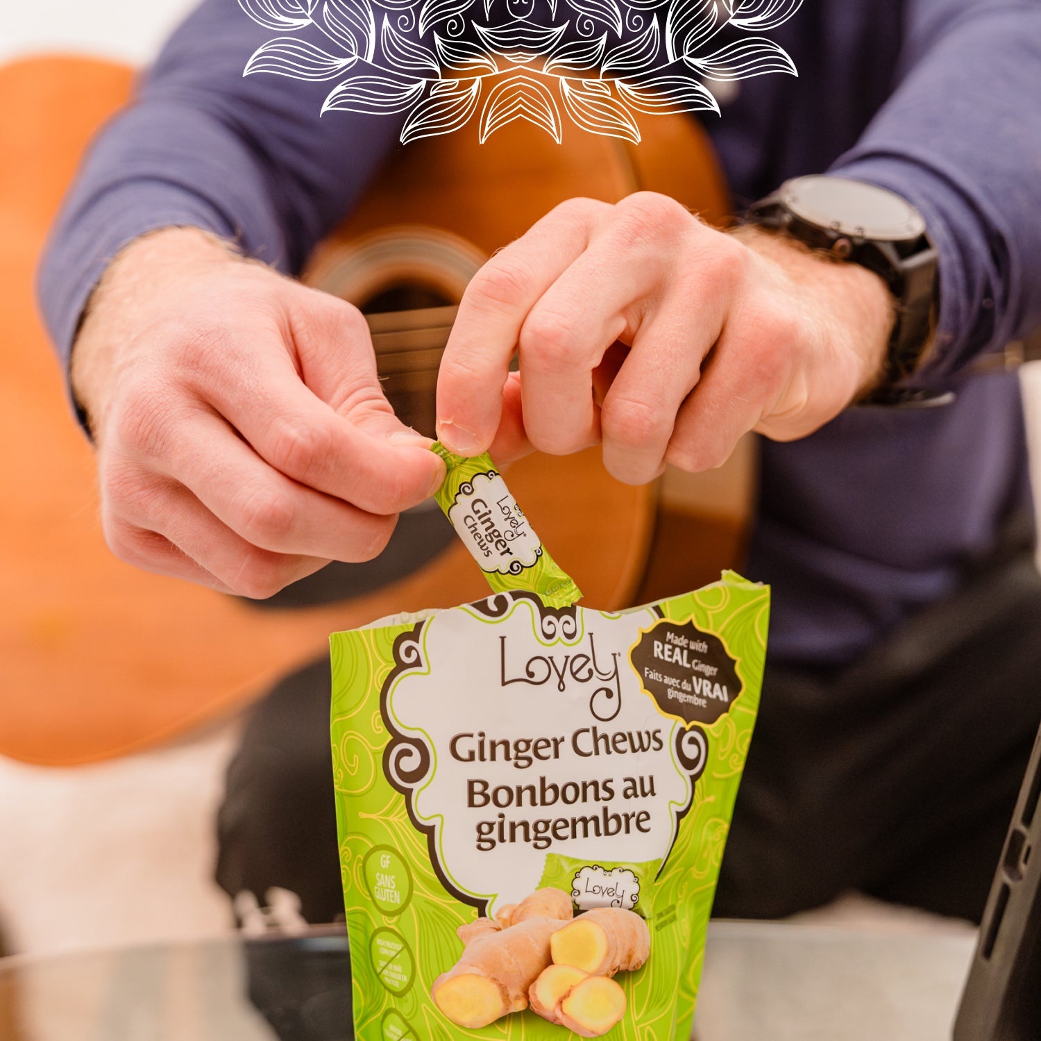 Mango Ginger Chews