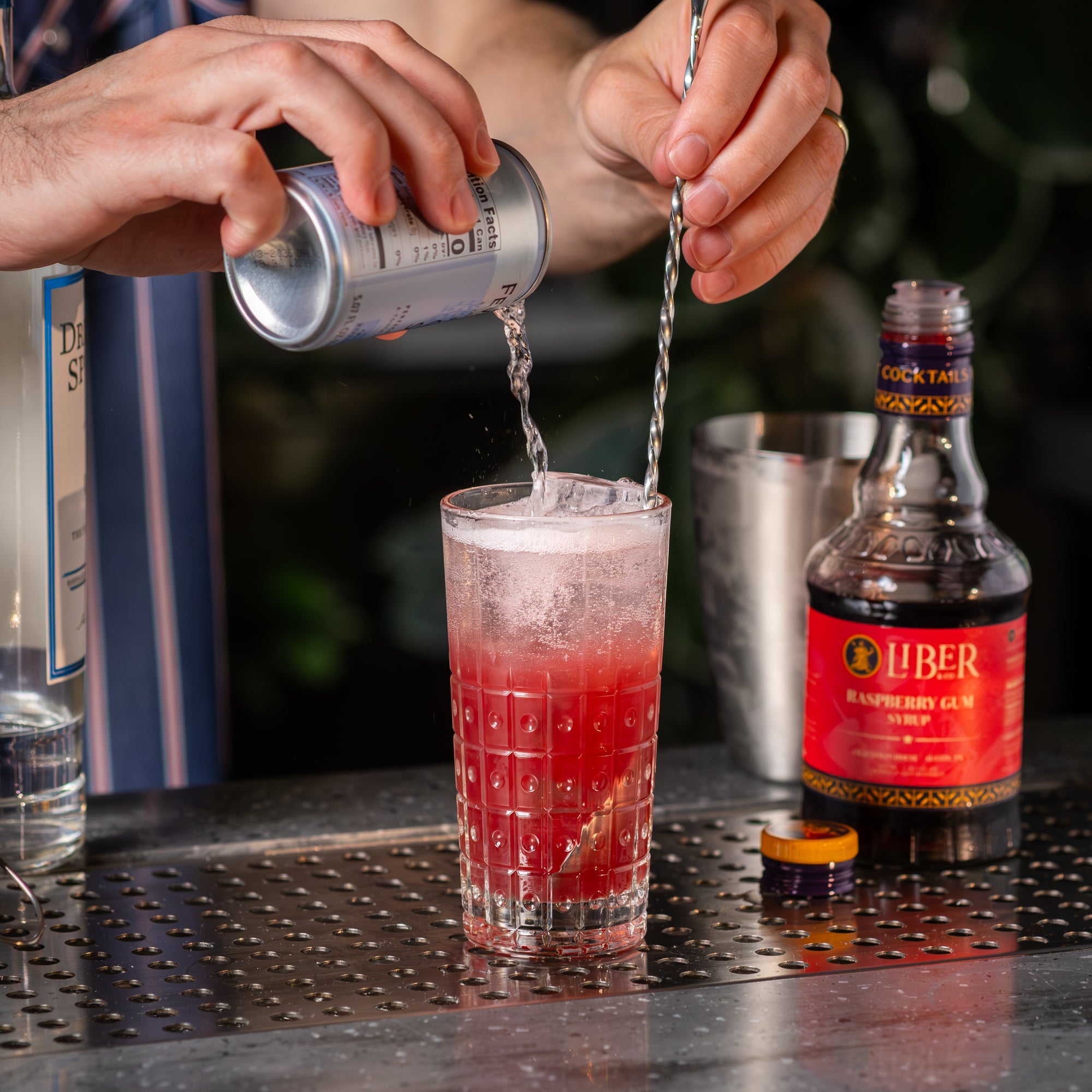Raspberry Gum Syrup