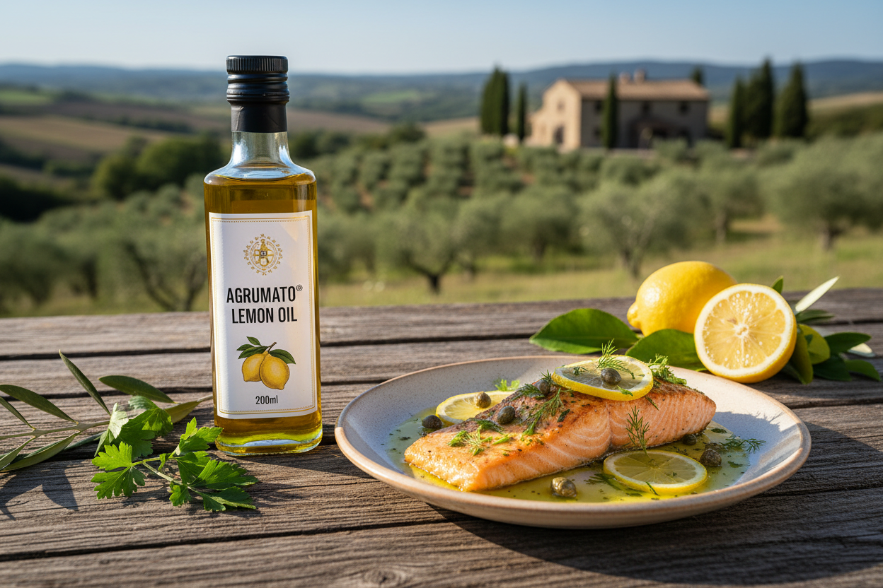 Agrumato® Lemon Oil 200ml Produced by: AGRUMATO®  in Abruzzo, Italy