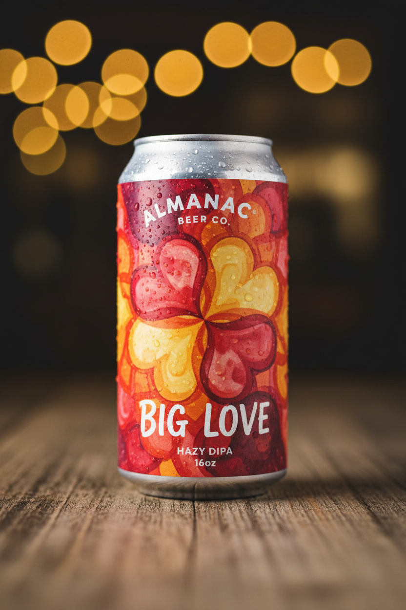 Almanac Beer Co. - 'Big Love' Hazy DIPA (16OZ)